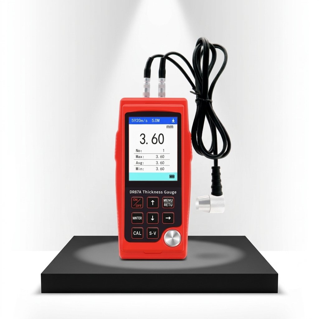 DONGRU DR87A Through-Coating Ultrasonic Thickness Gauge