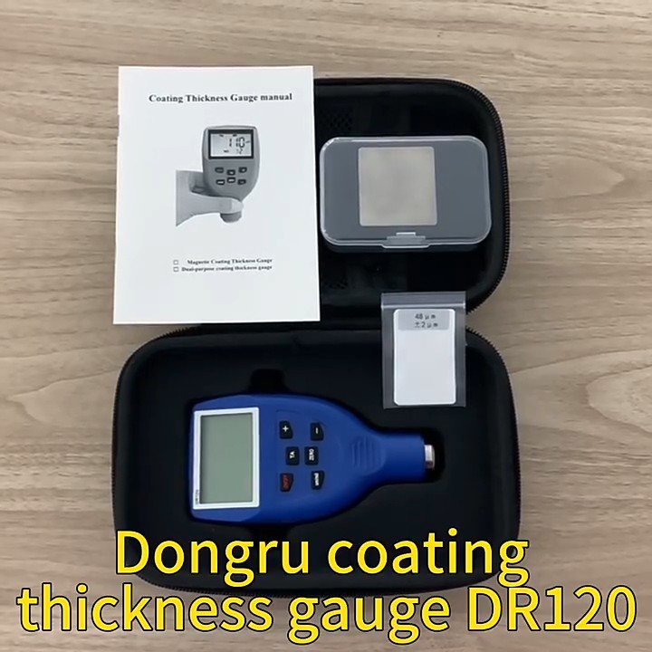 DR120 coating thickness demo on ferrous samples