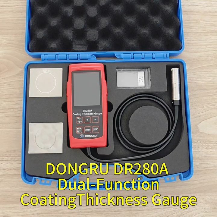 DR280A coating checks and galvanized-layer mode demo