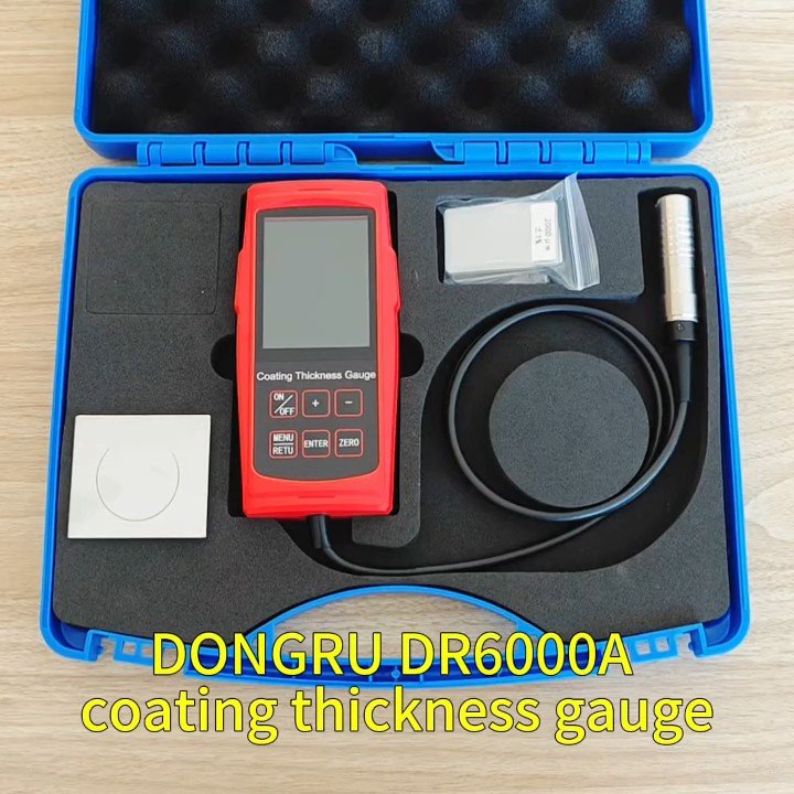 DR6000A external-probe coating measurement demo