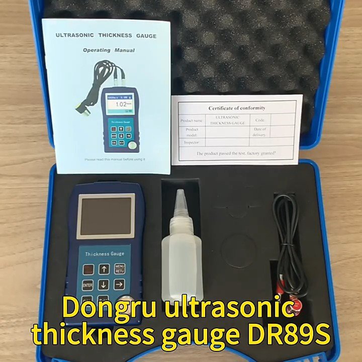 DR89S ultrasonic probe setup and zero-check demo